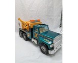 Nylint Blue Green Tough Man Towing Pressed Steel Truck 15&quot; - $69.29