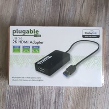 Plugable USB 3.0 to HDMI Video Graphics Adapter with Audio for Multiple Monitors - £39.87 GBP