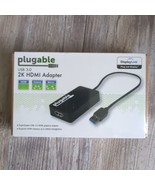 Plugable USB 3.0 to HDMI Video Graphics Adapter with Audio for Multiple ... - £39.09 GBP