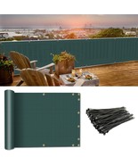 3&#39;x25&#39; Balcony Privacy Screen Fence Apartment Patio Privacy Screen Balco... - $67.46