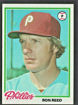 Philadelphia Phillies Ron Reed 1978 Topps Baseball Card # 472 nr mt  ! - £0.39 GBP