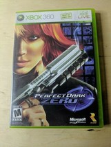 Perfect Dark Zero (Microsoft Xbox 360, 2005) Complete w Manual - £9.21 GBP