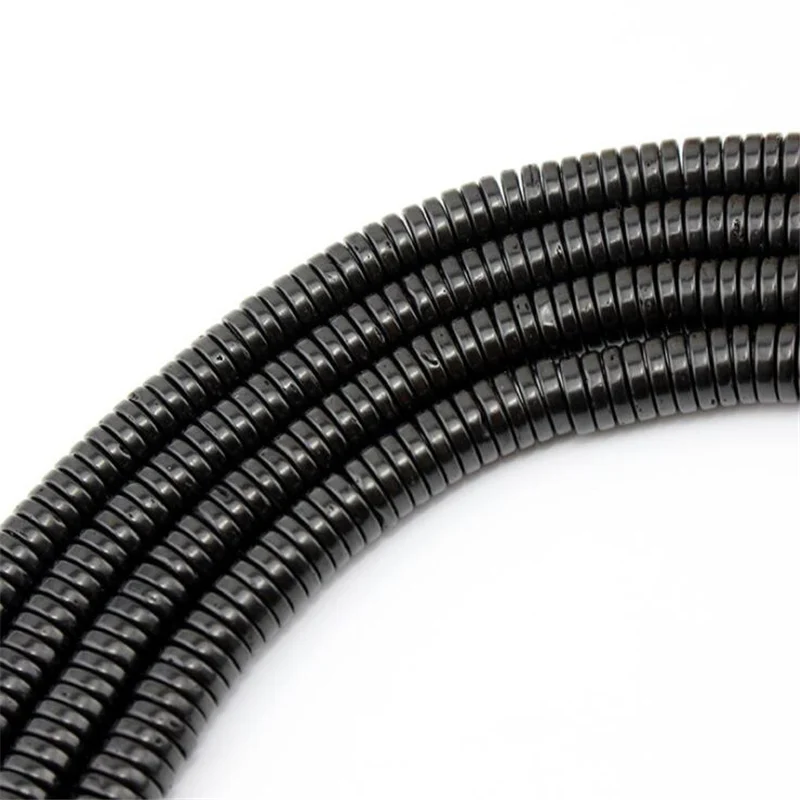 50pcs 6 8 10MM Black Flat Discs Coconut Ring en Beads for DIY Charms celets Need - £95.19 GBP