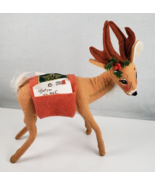 Annalee 8&quot; Reindeer With Saddlebags Carrying Letters 1998 - $53.30 CAD