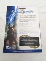 Warhammer Age Of Sigmar Roleplay Soulbound RPG Promo Flyer - £23.65 GBP