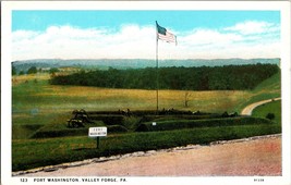 Fort Washington Valley Forge Pennsylvania PA cannon flag (A12) - £3.67 GBP