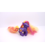 My Little Pony G3 Dibble Dabble Artist Palette Jewel Purple Pink Super L... - $13.85