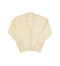 St Michael Shetland Wool Cardigan Sweater Womens 12 S Grandma Cottagecor... - £20.80 GBP