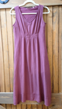 Soft Surroundings Katriane Maxi Dress Smocked Renaissance Rose Petite X Small - $21.80