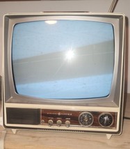 Rare Vintage General Electric GE Portable TV Television SF2106VY 11.5&quot; P... - $173.25