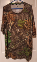 Mossy Oak Obsession Camo T Shirt Mens  NWTF Turkey Hunting Short Sleeve ... - £11.84 GBP