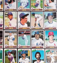 1979 &amp; 1980 O-Pee-Chee OPC New York Mets Baseball Card Lot NM+ (32 Cards) - $29.99