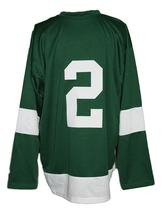 Any Name Number Seattle Totems Hockey Jersey 1970 Green Any Size image 2