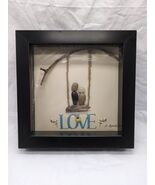 Stone Art Love K Ryalls 7&quot; X 7&quot; X 1 1/2&quot; Framed Picture - €11,87 EUR