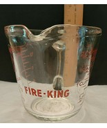 FIRE KING 2 CUP GLASS MEASURING CUP - $212.56 MXN