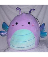 Squishmallows LUVINIA the Purple BUTTERFLY 11"H Plush NWT - $16.71