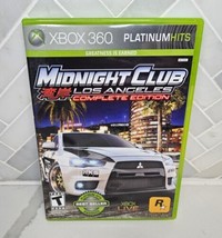 Midnight Club: Los Angeles Complete Edition Xbox 360 Complete CIB Tested EUC - £13.91 GBP