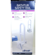 DRIVE Brand - Bathtub Safety Rail - White - New Opened Box  - $14.24