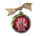 Burton + BURTON Red Green 3.5In Bah Hum Bug camouflage Ball Christmas Or... - $10.22