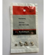 Fast-Acting 3/4-Amp 250 Volt GMA-Type Glass Fuses 5x20mm 3/4A 250V 4/PK - $9.62 CAD