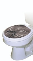 Toilet Tattoos Hot Rod Vinyl Removable Reusable Lid Decoration - £19.03 GBP