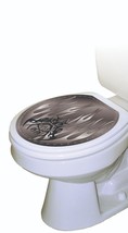 Toilet Tattoos Hot Rod Vinyl Removable Reusable Lid Decoration - £18.63 GBP