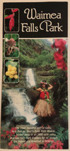 Vintage Waimea Falls Park Brochure Hawaii 1986 BRO1 - £7.00 GBP