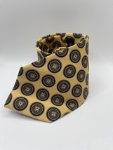 JOS. A. BANK Signature Collection Gold Silk Hand Made Tie W: 3.5&quot; - $15.00
