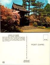 California San Francisco Golden Gate Park Oriental Tea Garden Vintage Postcard - £7.35 GBP