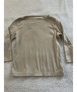Jones New York Sport Women&#39;s Knit Top, Large 100% Cotton,  Beige - $220.06 MXN