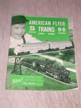 American Flyer 1961-1962 S HO Model Train Catalog Very Nice Pike-Master w Prices - £15.95 GBP