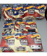 Hot Wheels Mattel  Exclusive  Stars &amp; Stripes Series Set Of 10 Complete New - £19.64 GBP