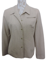 Louben Career Blazer Jacket Wool Blend Lined Versatile Easy to Coordinat... - £15.79 GBP