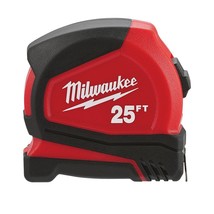 Milwaukee - 48-22-6625 - 25 ft. Compact Tape Measure - $25.95