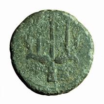 Ancient Greek Coin Hieron II Syracuse Sicily AE19mm Poseidon / Trident 01895 - £21.52 GBP