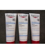 3 Eucerin Skin Calming Creme Fragrance free 8 oz Natural oatmeal enriche... - £28.82 GBP