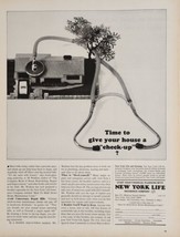 1963 Print Ad New York Life Insurance Give Your House a Check Up - $20.68