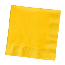 Creative Converting Touch of Color 200 Count 2-Ply Paper Beverage Napkins, Schoo - £17.30 GBP