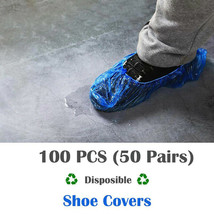 100 Disposable Overshoes for Automatic Shoe Cover Dispensers - £19.62 GBP