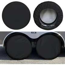 Kayme Rv Tire Covers 4 Pack Travel Trailer Camper Truck SUV Fit 27-29&quot; -... - £34.38 GBP