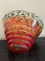 Kosta Boda Kjell Engman Corfu 7050645  Artist&#39;s Choice Art Glass Bowl - £70.64 GBP