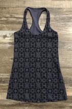 Lululemon Size 4 Purple Cool Racerback Athletic Tank Top Work Out Running - $18.51