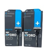 Schick Hydro Skin Comfort Dry Skin 5 Blade Razor 2 Pack - £13.35 GBP