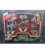 Mr Christmas Carousel Ornaments Circus Animals Lights Animated Tested 19... - £40.28 GBP