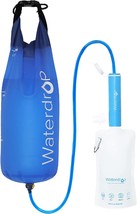 Waterdrop Gravity Water Filter Straw, Camping Water Filtration System,, Blue. - £41.89 GBP