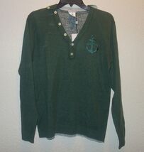 GF FERRE Mens GREEN Long Sleeve Shirt Size M NEW - $59.00