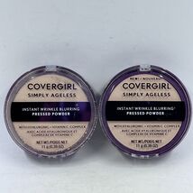 Covergirl Simply Ageless Pressed Powder 200 Fair Ivory Wrinkle Blurring ... - €25,38 EUR