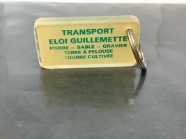 Vintage Promo Keyring Transport Eloi Guillemette Keychain Ancien Porte-Clés 3-R - £6.14 GBP