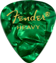 Fender 351 Premium Celluloid Guitar Picks (144), Heavy, Green Moto Nice Picks! - £21.25 GBP