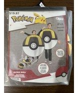 Pokemon &quot;Ultra Ball&quot; Halloween Costume Child One Sz Costume Pokemon 8+ -... - $24.87 CAD